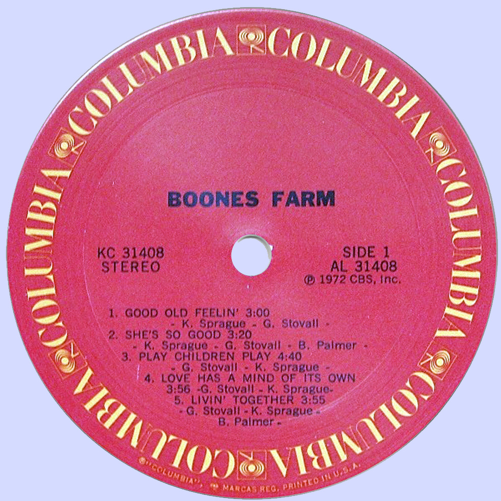 Plain and Fancy Boones Farm Boones Farm (1972 us, awesome rural hard