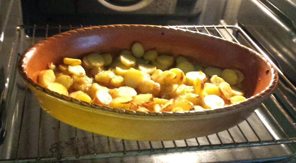 Rezeptblock: Spinat-Kartoffel-Auflauf mit Krabben Rezeptblock: Spinat-Kartoffel-Auflauf mit Krabben