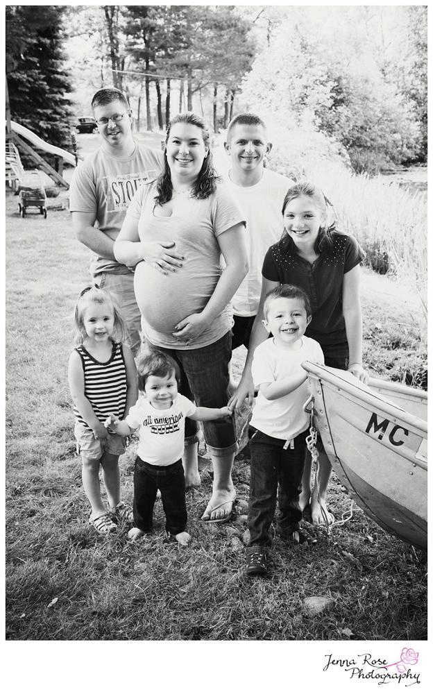Jenna Rose Photography McQuade Family It's a Girl! (Mid Michigan