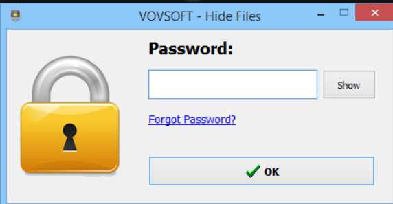 VovSoft Hide Files 5.8