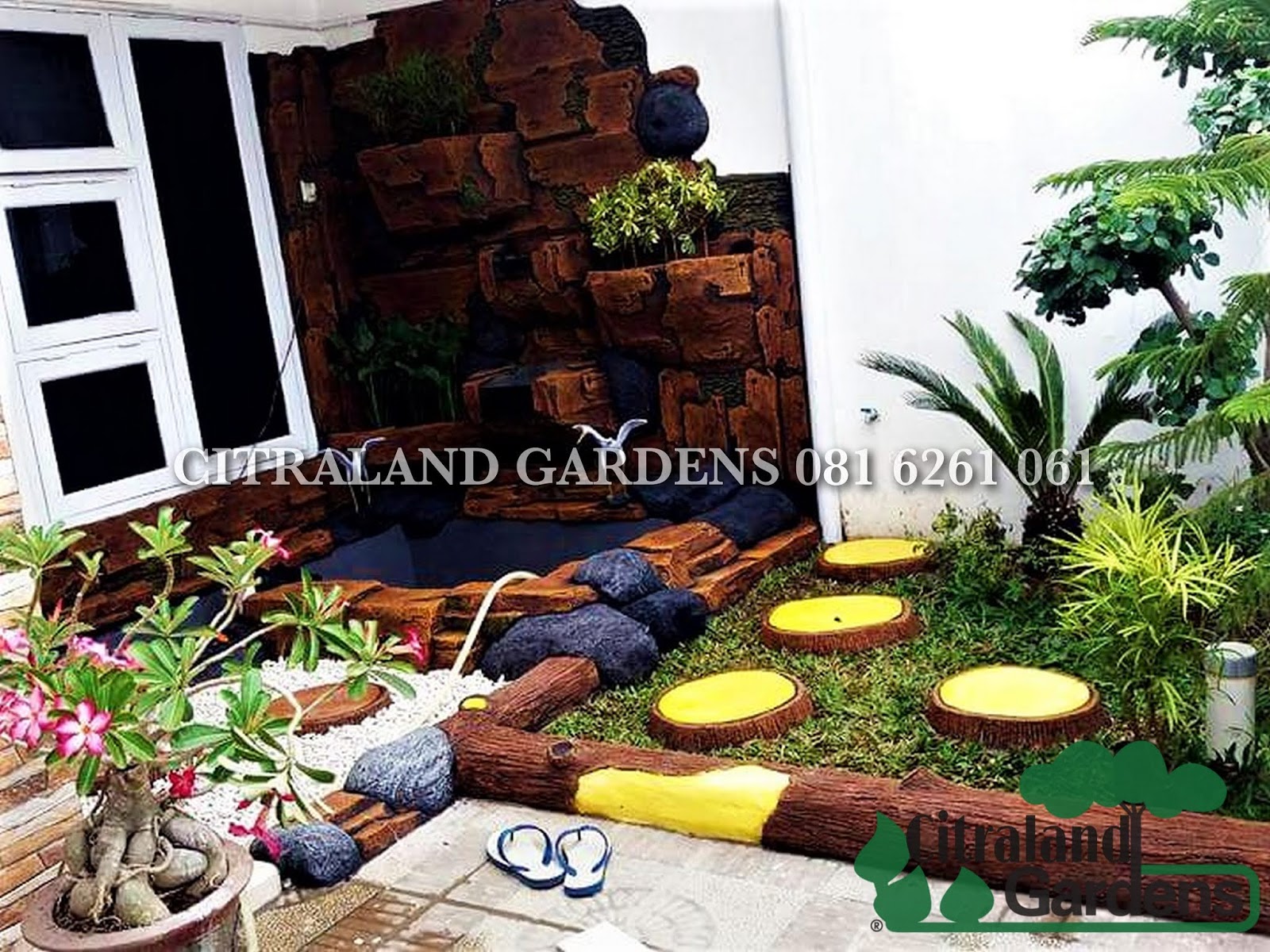 GAMBAR TAMAN TEBING AIR TERJUN - CITRALAND GARDENS