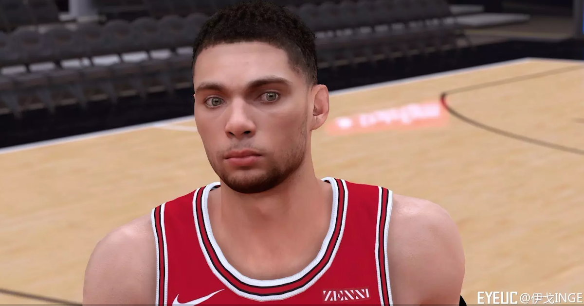 NBA 2K19 Zach LaVine Cyberface by 伊戈 Shuajota Your