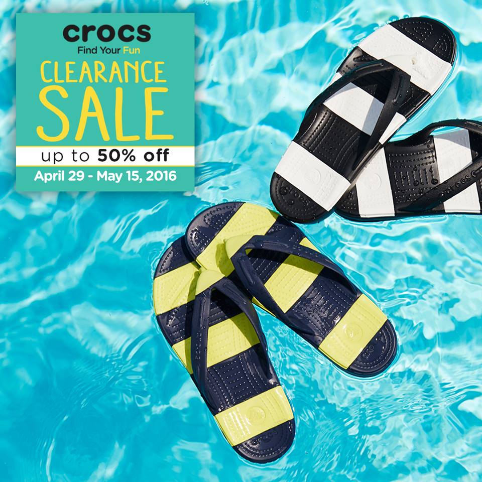 Manila Shopper: Crocs Summer Clearance SALE: May 2016
