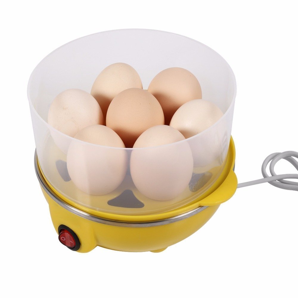 Egg Boiler Double Layer Multifunction Electric Egg Boiler Automatic Off
