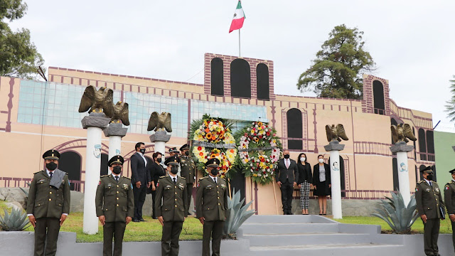 Atlixco conmemora el 174 Aniversario de la Gesta Heroica de los Niños Héroes de Chapultepec