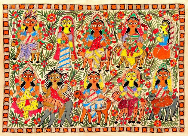Madhubani-Indian Folk Art
