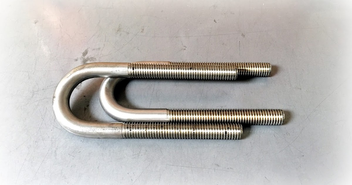 Excellence In Custom Fasteners & Hardware: Custom 1/2 U Bolts In 316
