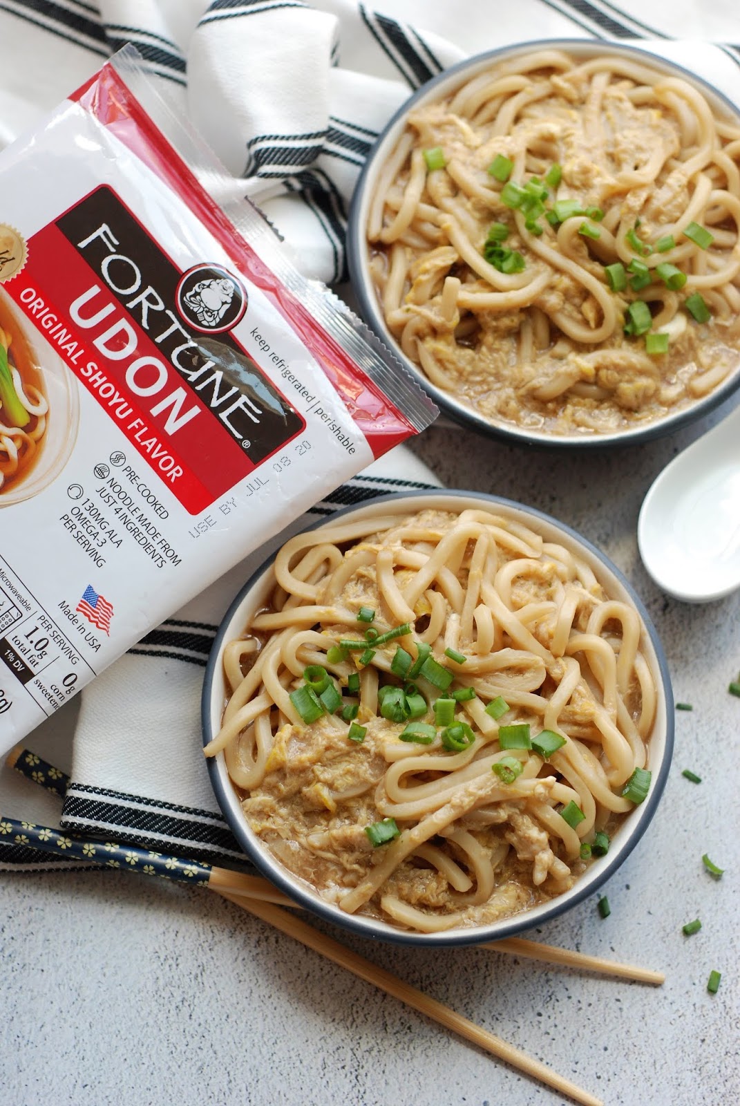 Fleur DeLectable Shoyu Udon Egg Drop Soup