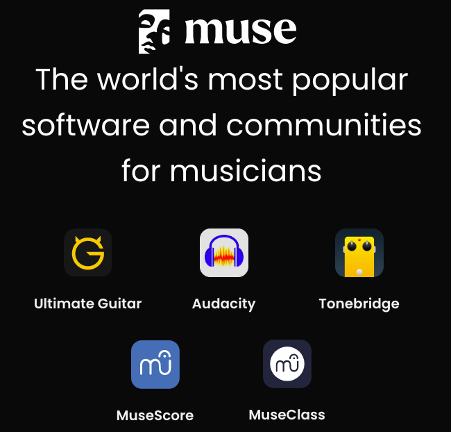 Ultimate Guitar lancia Muse Group e acquisisce Audacity