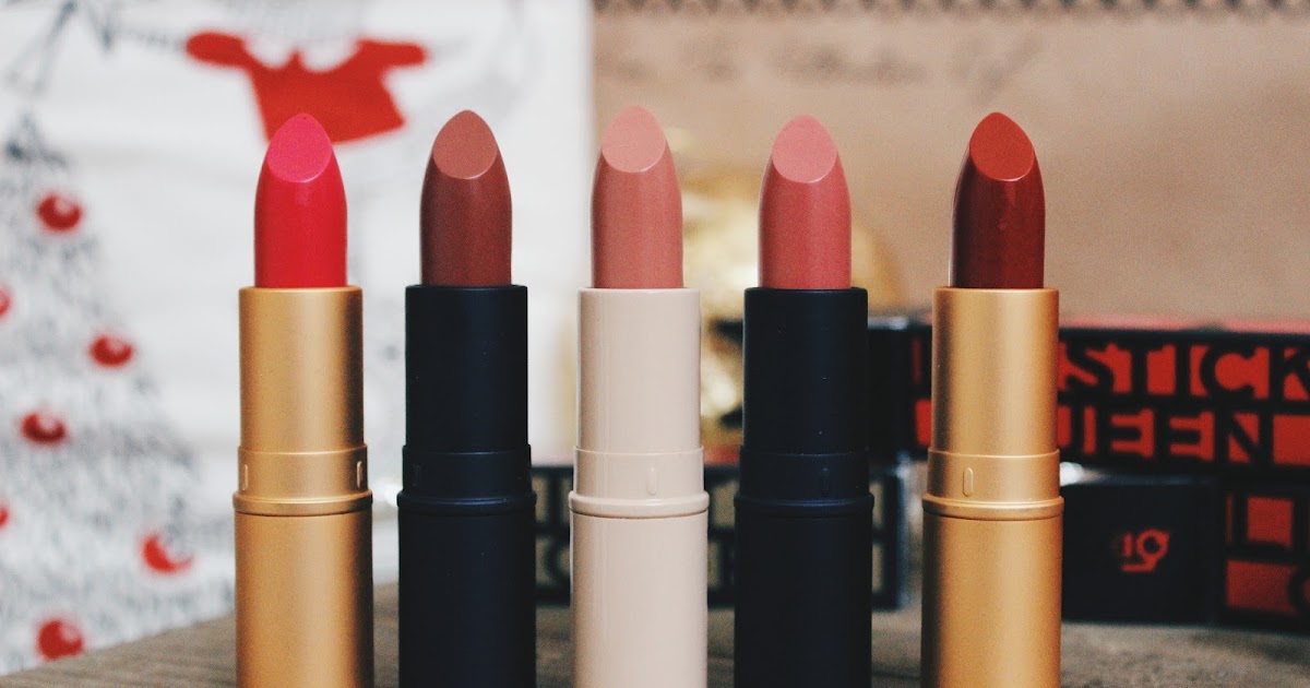Five Lipsticks from Lipstick Queen for the Festive Season Alice Anne
