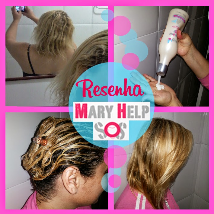 Mary Help, blindagem capilar, socorro cabelos, recuperação instantânea