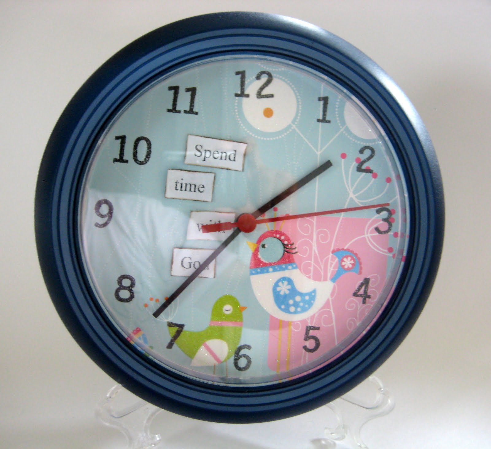 Scrapidoodlelicious Ikea Wall Clock