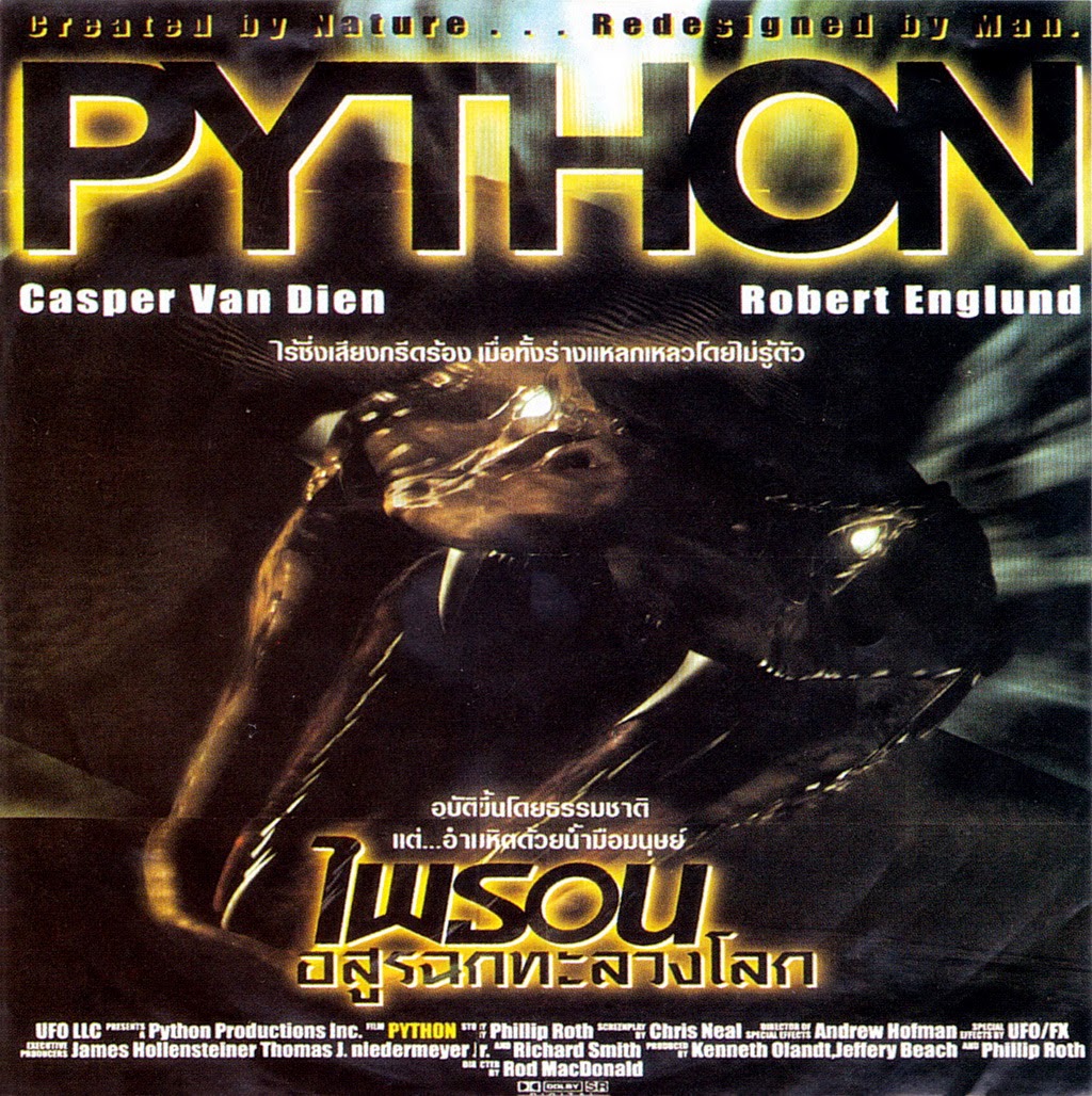 หนังฝรั่ง(2000)เรื่อง ไพธอน อสูรฉกทะลวงโลก Python - Frayne Rosanoff ...