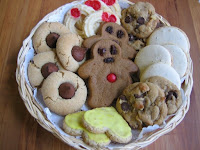 Plate of Christmas Cookies