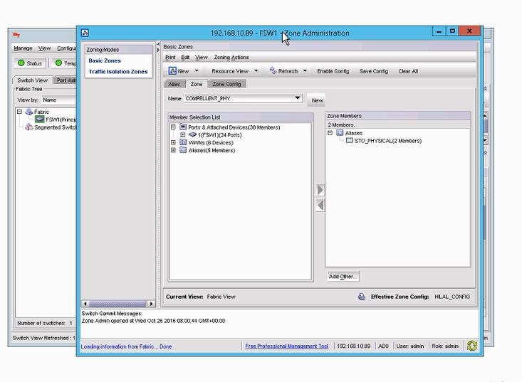 How to zone Brocade Fiber Switch by port number TECH Stuff