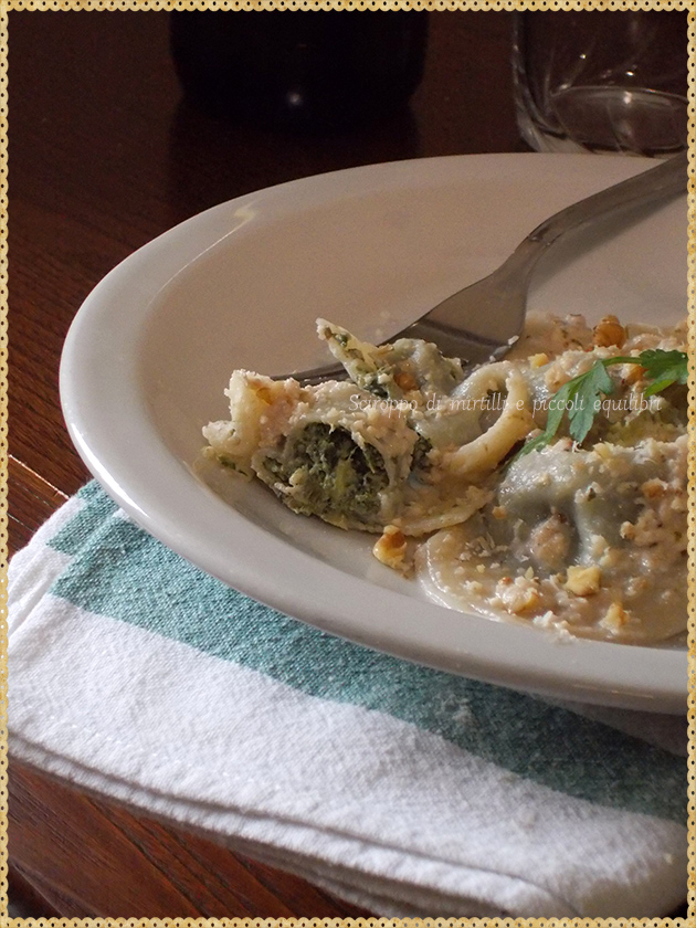 Pansotti in salsa di noci