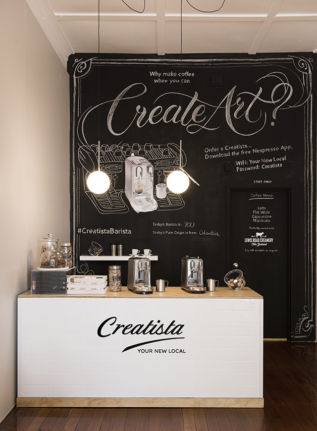 Creatista Pop-Up Café