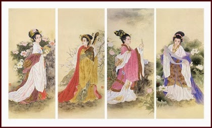 สี่ยอดหญิงงามในประวัติศาสตร์จีน