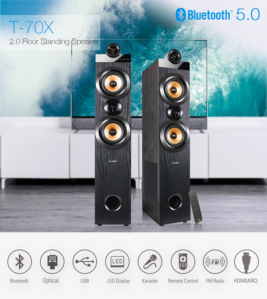 fenda tower speakers