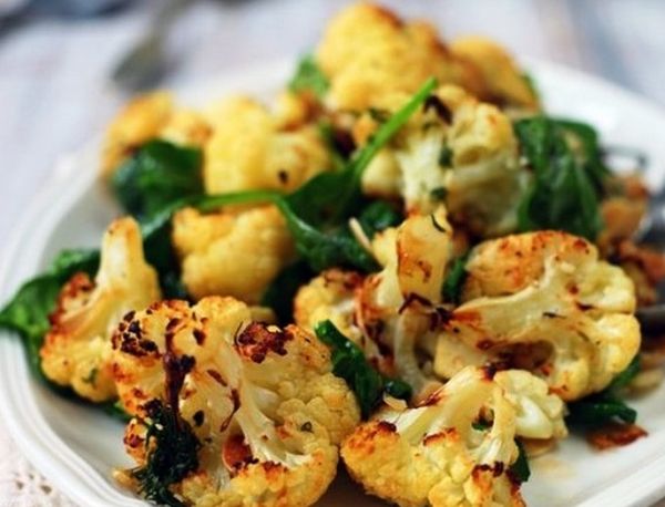 Fried Cauliflower - Vegan Meal