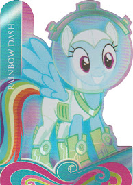 My Little Pony Rainbow Dash Series 4 Trading Card