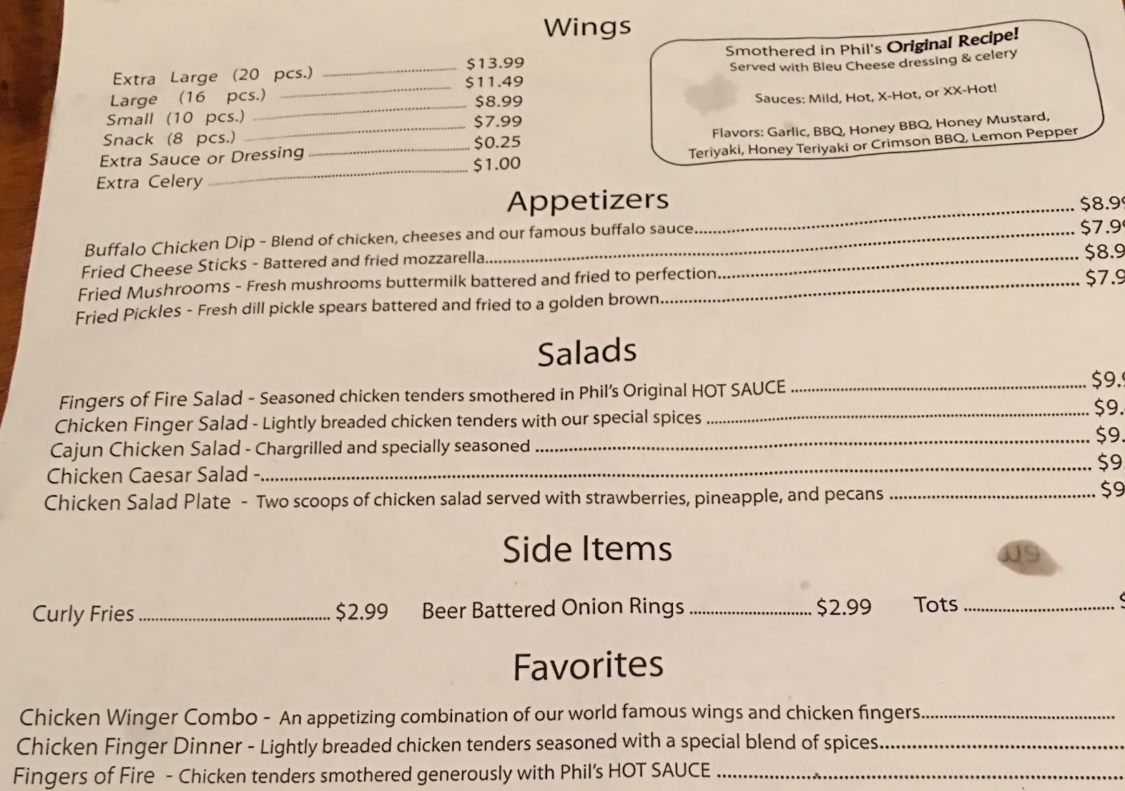 GREAT EATS HAWAII BUFFALO PHIL'S PUB AND CAFE TUSCALOOSA, ALABAMA