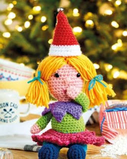 PATRON GRATIS MUÑECA AMIGURUMI 47674 👩🎄