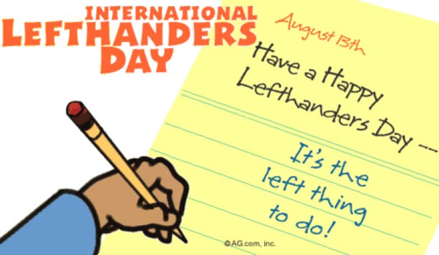 Here Are 23 Facts About Left-Handed People That You Didn’t Know About. The Last One Surprised Me. - August 13th is International Left-Handers Day.