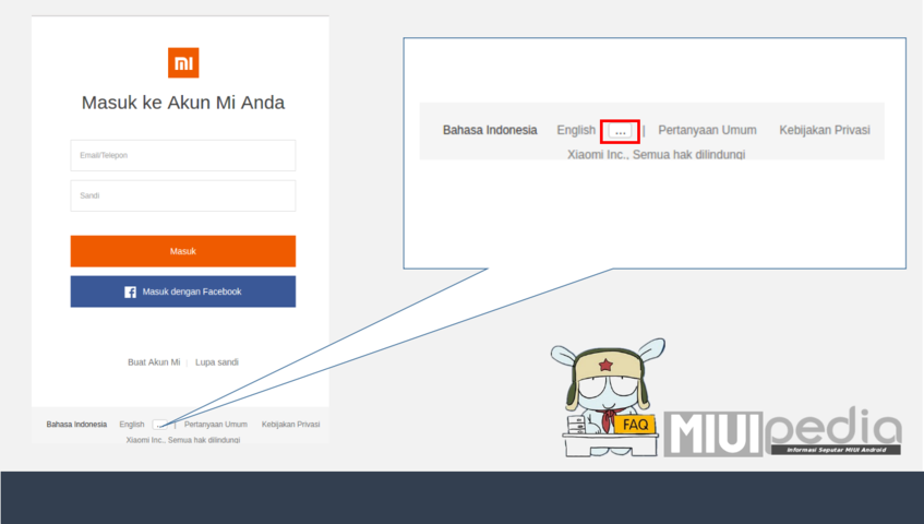 loging menggunakan akun mi yang anda gunakan pada perangkat smartphone XIOMI Anda. loging menggunakan akun mi yang anda gunakan pada perangkat smartphone XIOMI Anda.