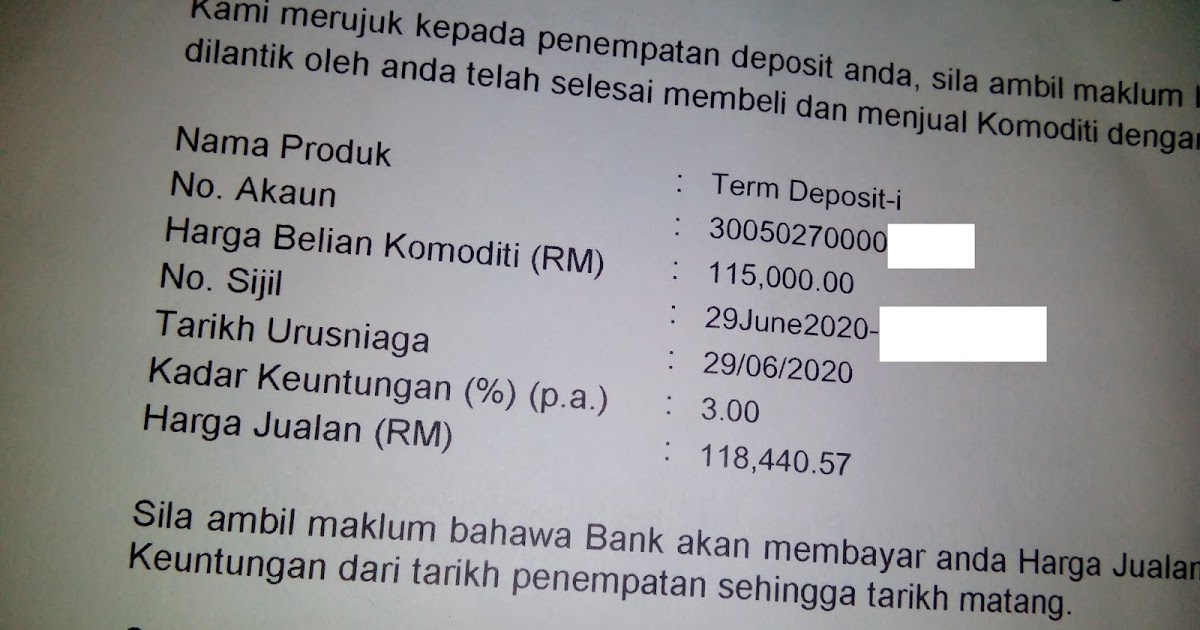 Life Begins at Forty Kaedah mengira faedah simpanan tetap di bank