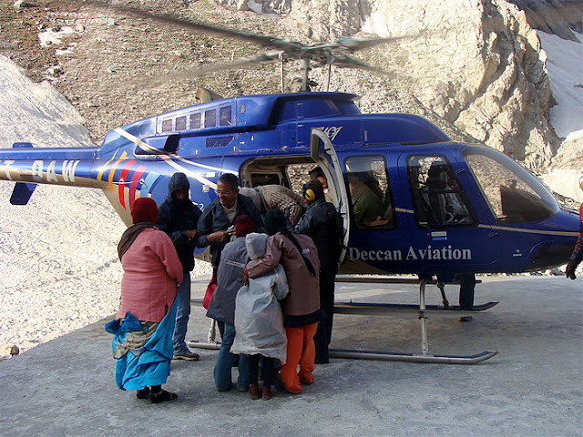  Helicopter package for Amarnath Yatra