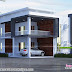 4596 square feet flat roof 6 BHK home