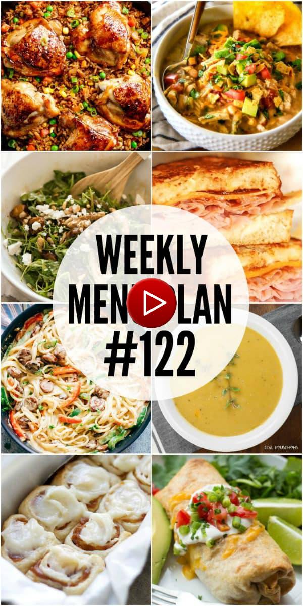 FALL WEEKLY MEAL MENUS - workouts gym