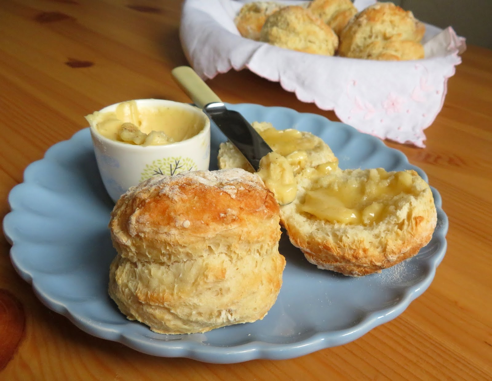 Yogurt Biscuits & Honey Cardamom Butter The English Kitchen