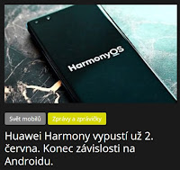 Huawei Harmony vypustí už 2. června. Konec závislosti na Androidu. - AzaNoviny