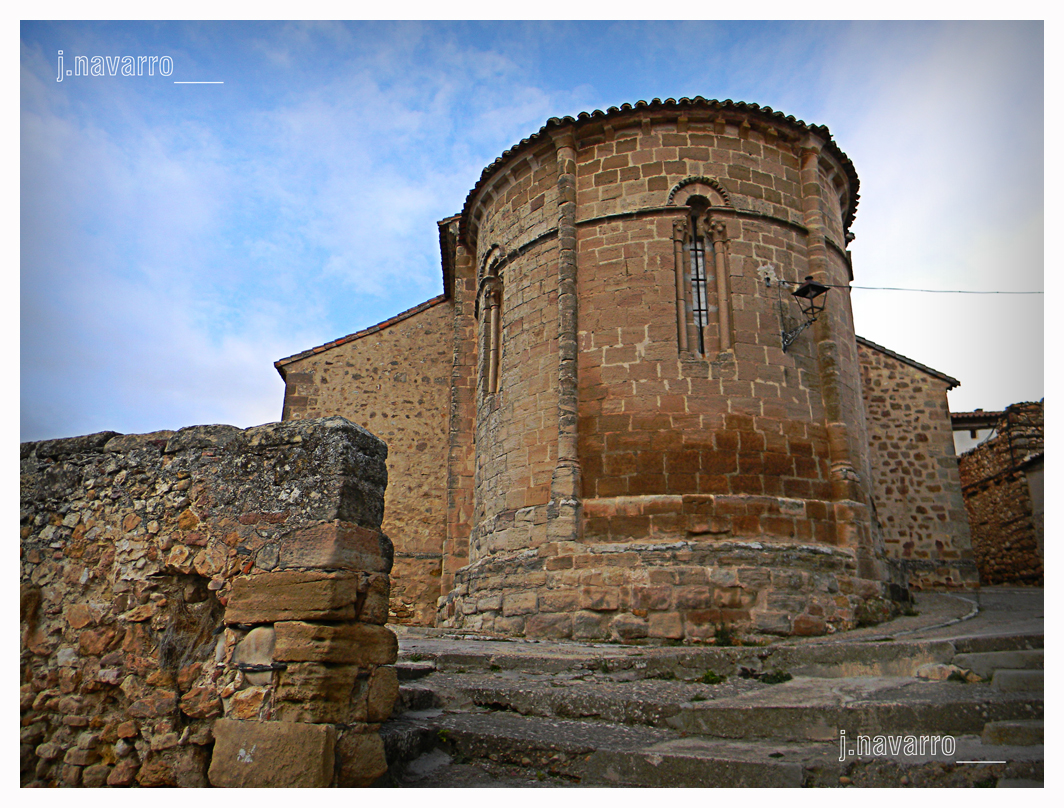 Casas y más cosas Ábside románico de San Gil de Atienza