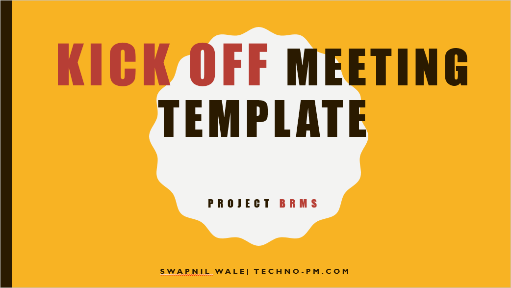 Project Kickoff Meeting Powerpoint Template