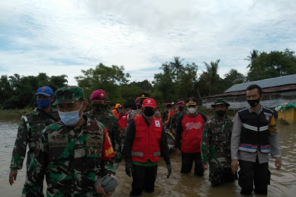  Hari Kedua Wakil Bupati Takalar Turun Langsung Meninjau Kondisi Banjir