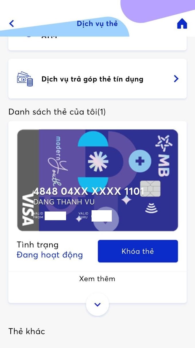 Tạo thẻ Ngân hàng tại nhà chạy quảng cáo Facebook và các nền tảng khác