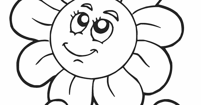 daisy flower coloring pages printable - photo #37