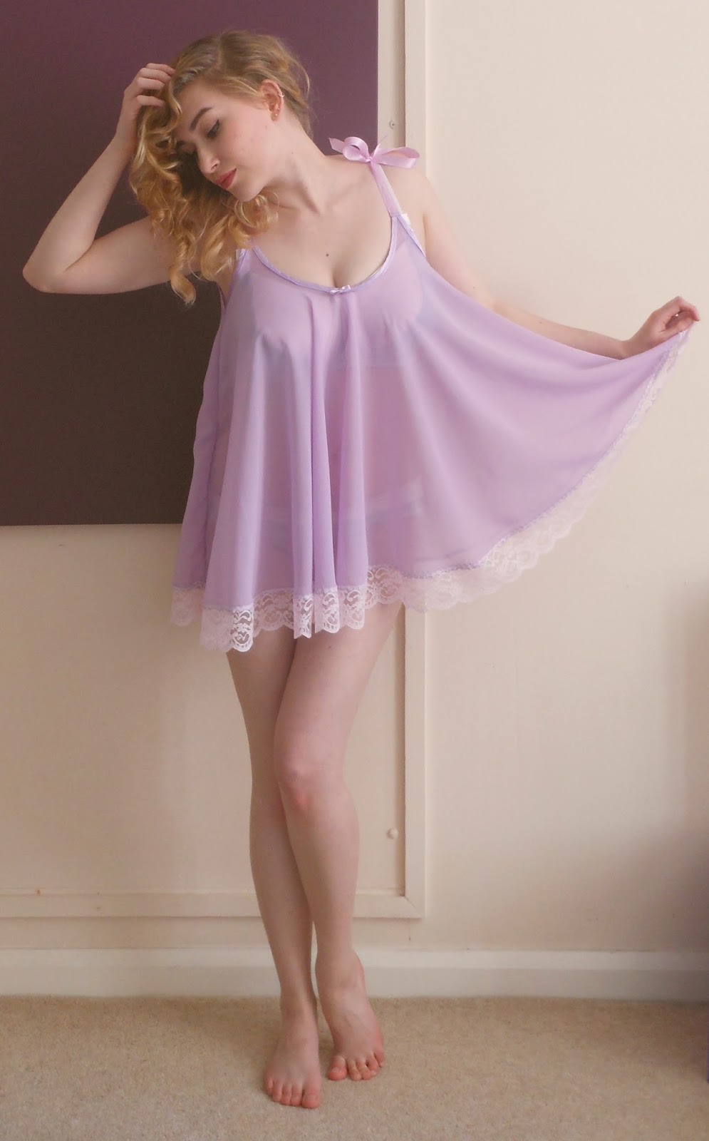Thigh Highs And Glitter Joan Babydoll Review