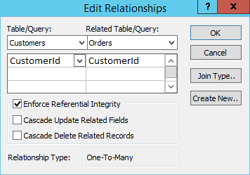 How to Create a Relationship in MS Access 2013