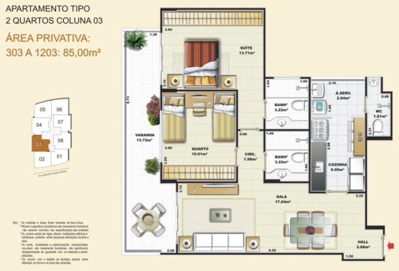 Action Imóveis Niterói: LA ROCHELLE- Santa Rosa ( 2 quartos)