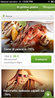 L'app Groupon si aggiorna alla vers 2.2 