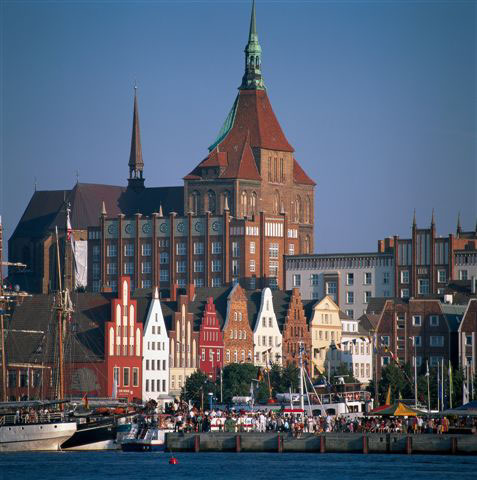 Book, Movie, Travel, Country, Postcard: Rostock, Germany