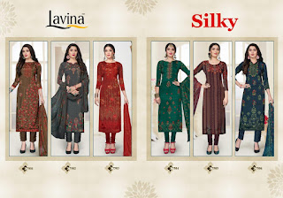 Lavina vol 75 Silk Salwar Kameez wholesale