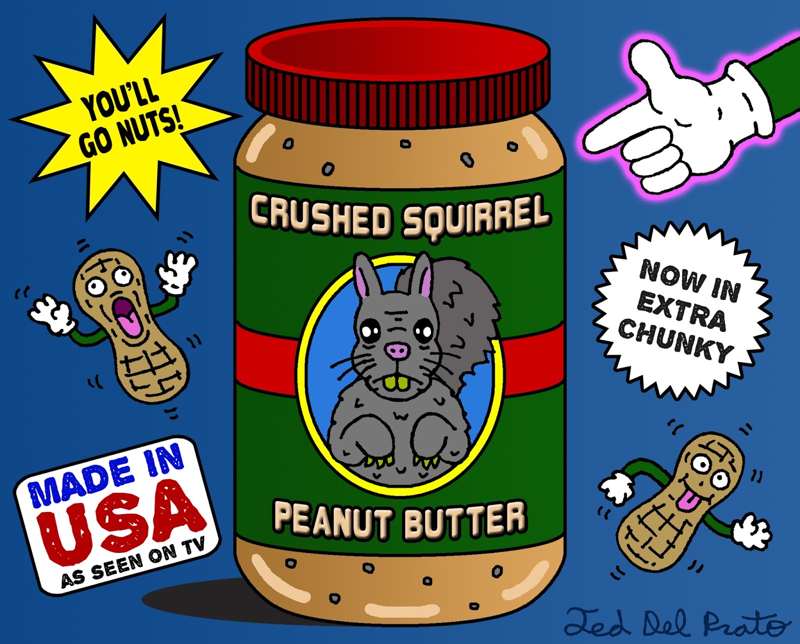 The Goblin's Den Blog Crushed Squirrel Peanut Butter!