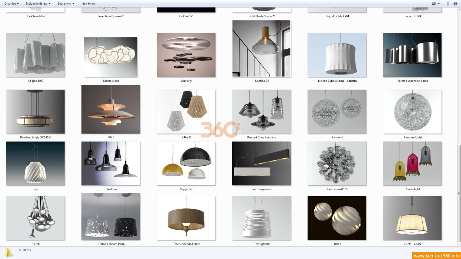 Tổng Hợp 60 Model 3Dsmax Về Các Loại Đèn Trần Free Download