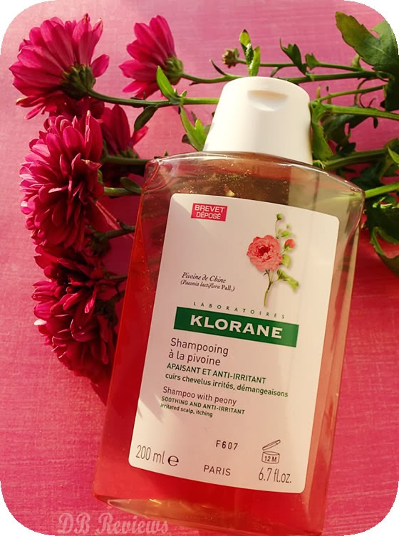 Klorane AntiIrritant Shampoo with Peony Review DB Reviews UK