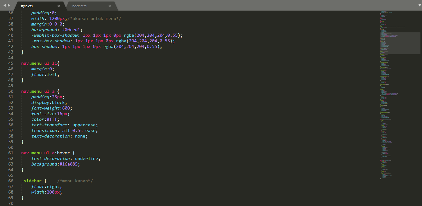 Catatan Kita : CONTOH RESPONSIVE WEB DESIGN-CSS DAN HTML